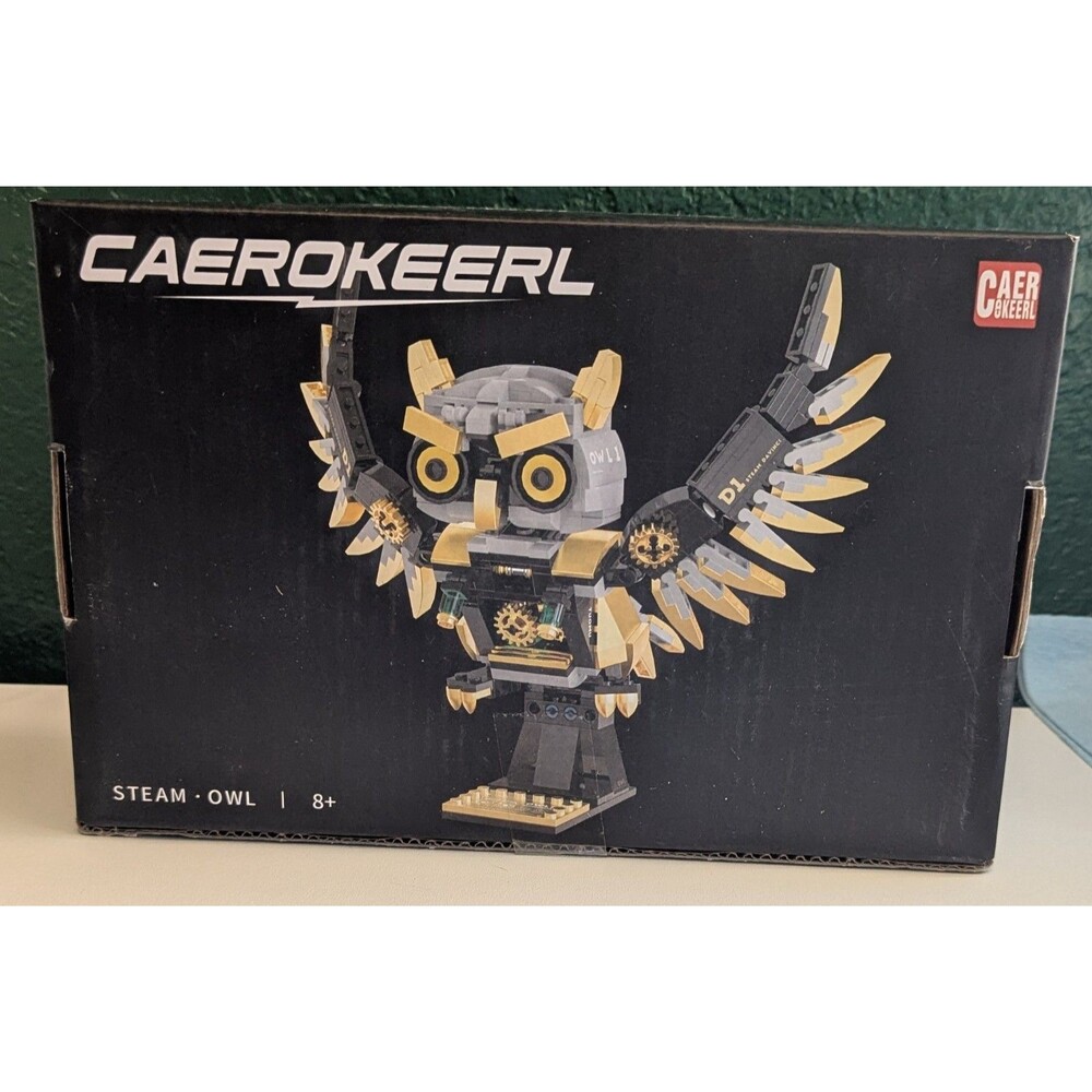 Caerokeerl Zoo Owl Classic Toy -494 Particle Stem Educational Model Kit Cool!